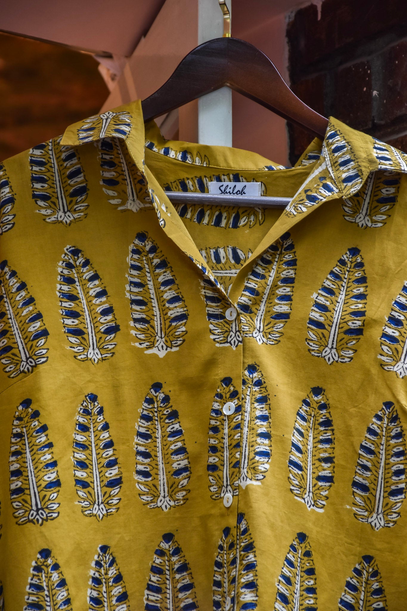 Mustard free size shirt