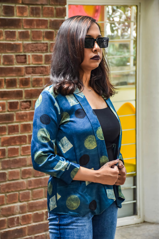 Indigo blazer